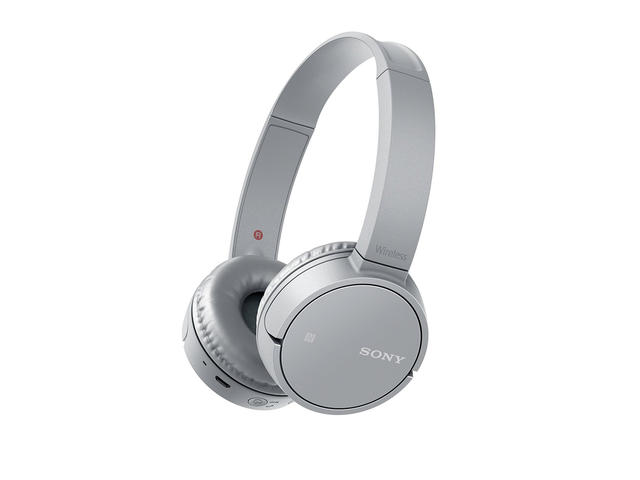Слушалки Sony MDR-ZX220BT, в сиво