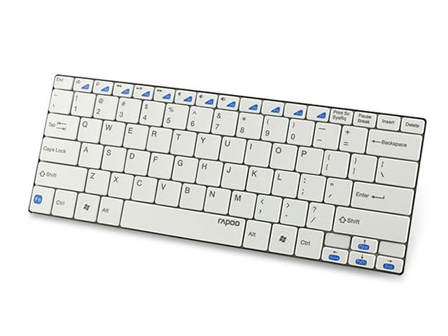Клавиатури RAPOO E6100, в бяло