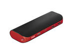 Външни батерии Hama Pipe Power Pack 10400mAh , червенo-черна