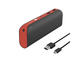 Външни батерии Hama Pipe Power Pack 10400mAh , червенo-черна
