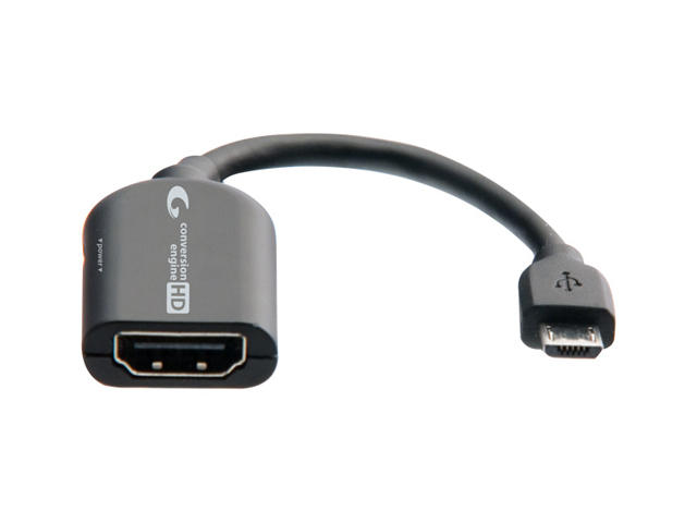 Кабели и Адаптери MHL AV адаптер micro USB-HDMI