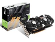 Видео карти MSI GeForce GTX 1060 6GT OCV1