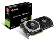 Видео карти MSI GeForce GTX 1070 Quick Silver 8G