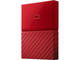 Външни HDD 1TB WD My Passport, в червено