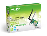 Безжични адаптери TP-LINK 150Mbps Wireless N PCI Express Adapter