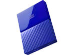 Външни HDD 1TB WD My Passport, в синьо