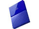 Външни HDD 1TB WD My Passport, в синьо
