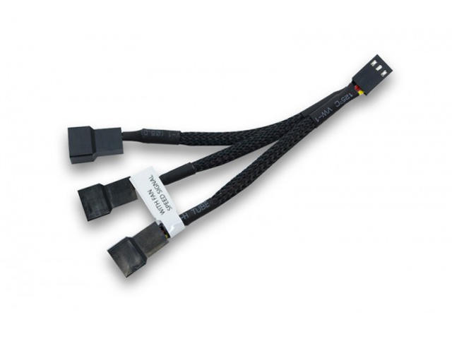 Кабели за компоненти EKWB EK-Cable Y-Splitter 3-Fan DC (10cm)
