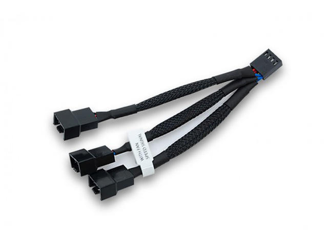 Кабели за компоненти EKWB EK-Cable Y-Splitter 3-Fan PWM (10cm)