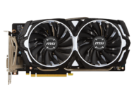 Видео карти MSI GeForce GTX 1060 ARMOR 3G OCV1