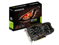 Видео карти GIGABYTE GeForce GTX 1050 Windforce OC 2G