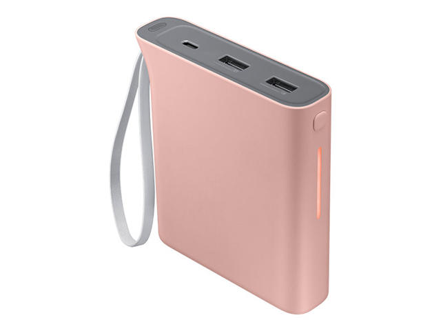 Външни батерии Samsung Evo 10,200mAh, в розово
