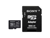Карти памет 32GB microSDHC карта Sony Class 10 + ключодържател