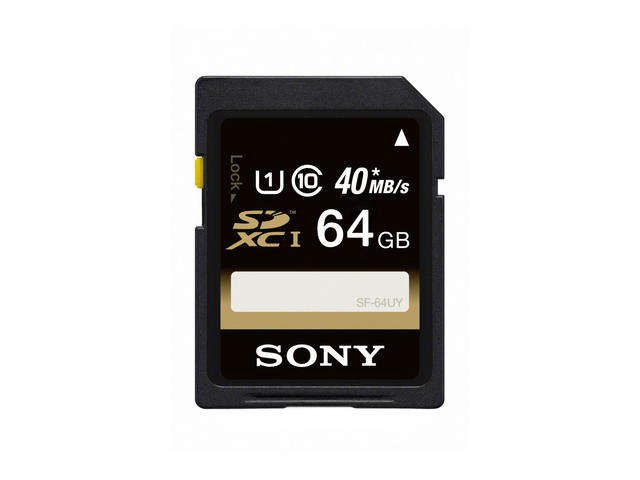 Карти памет 64GB SD Sony Class 10 UHS-I + ключодържател