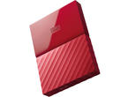 Външни HDD 4TB WD My Passport, в червено
