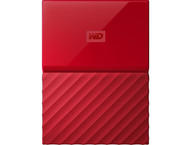 Външни HDD 4TB WD My Passport, в червено