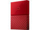 Външни HDD 4TB WD My Passport, в червено