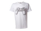 Облекло и аксесоари Playstation T-Shirt White Controller, Size XL