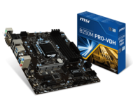 Дънни платки MSI B250M PRO-VDH