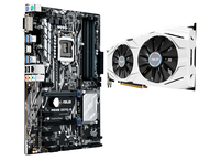Дънни платки Комплект ASUS PRIME Z270-P +  Asus GeForce DUAL GTX1070-O8G