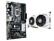 Дънни платки Комплект ASUS PRIME Z270-P +  Asus GeForce DUAL GTX1070-8G