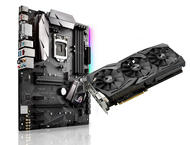 Дънни платки Комплект ASUS ROG STRIX B250F GAMING +  Asus ROG STRIX GeForce GTX 1070-8G-GAMING