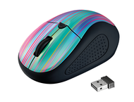 Мишки TRUST Primo, black rainbow