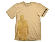 Облекло и аксесоари Uncharted 4 T-Shirt Nathan Drake Map, Size S