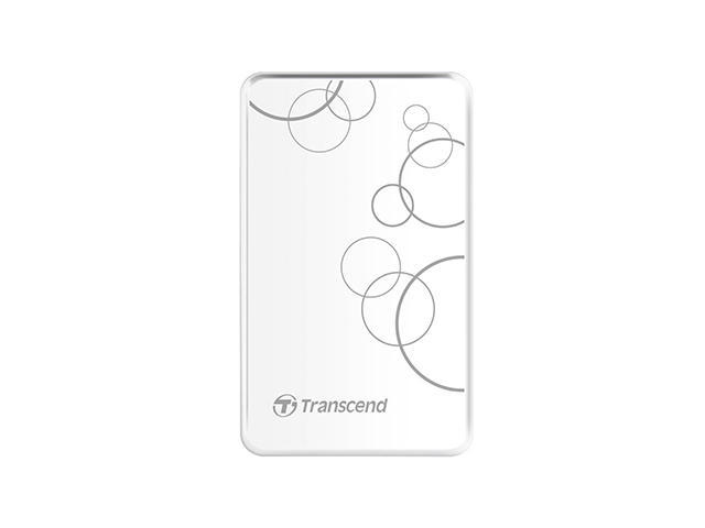 Външни HDD 2TB Transcend StoreJet А3, в бяло