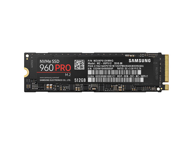 SSD 512GB Samsung 960 PRO NVMe M.2
