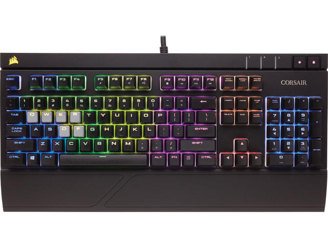 Клавиатури Corsair Gaming STRAFE RGB Cherry MX Red (US)