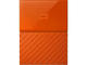 Външни HDD 1TB WD My Passport, в оранжево