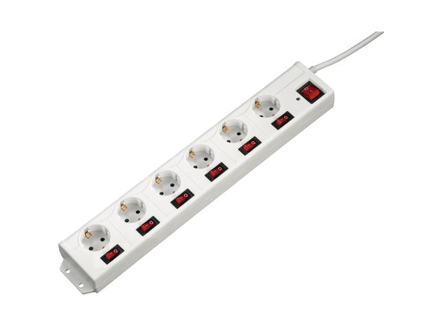 Разклонители Hama "6+1" 6-Way Power Strip, XL