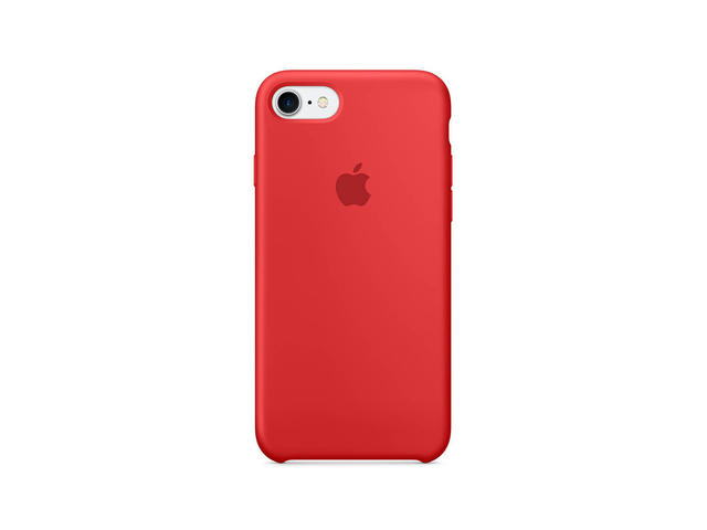 Калъфи Apple iPhone 7 Silicone Case, в червено