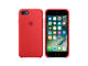 Калъфи Apple iPhone 7 Silicone Case, в червено