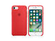 Калъфи Apple iPhone 7 Silicone Case, в червено