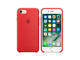 Калъфи Apple iPhone 7 Silicone Case, в червено