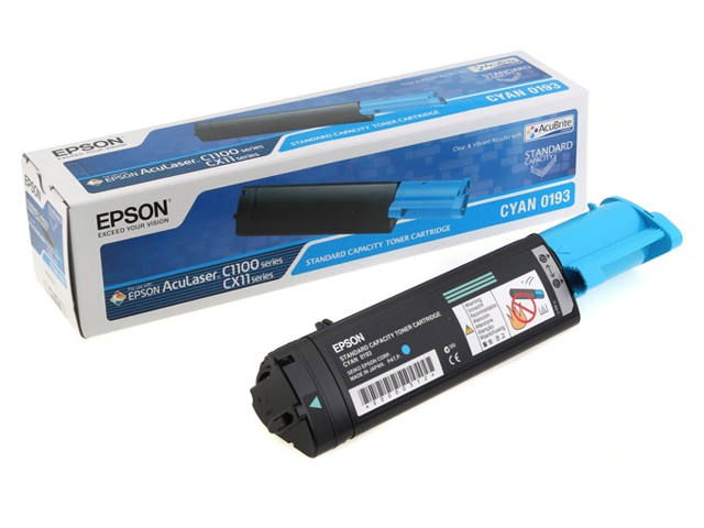 Консумативи Оригинален Epson Cyan Toner Cartridge C1100 Standard capacity