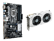 Дънни платки Комплект ASUS PRIME Z270-P +   Asus GeForce DUAL GTX1060 O6G