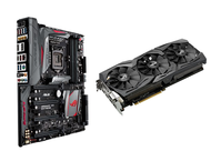 Дънни платки Комплект Asus MAXIMUS VIII EXTREME + Asus GeForce ROG STRIX GTX 1080-A8G-GAMING