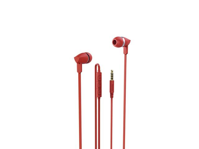 Слушалки Hama "Basic+", в червено