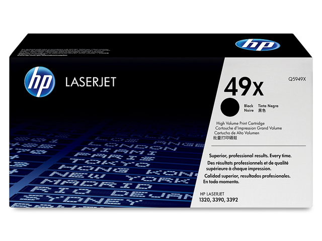 Консумативи Оригинален тонер HP 49X Black LaserJet 