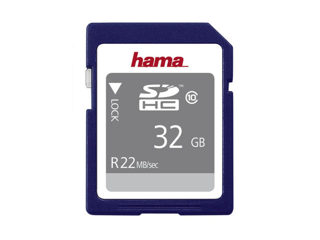 Карти памет 32GB SDHC карта Hama Class 10