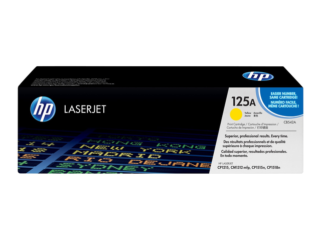 Консумативи Оригинален  тонер HP 125A Yellow LaserJet