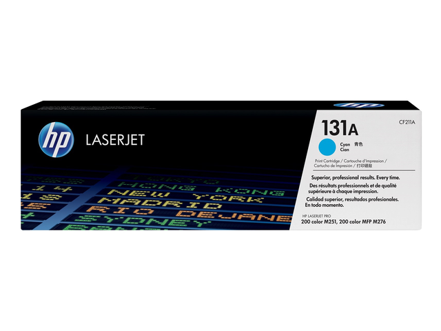 Консумативи Оригинален тонер HP 131A Cyan LaserJet