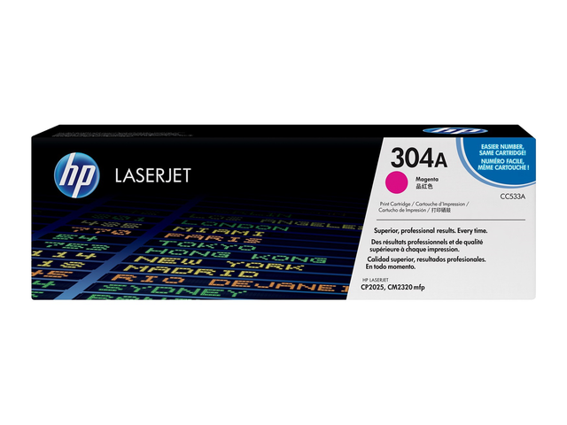 Консумативи Оригинален тонер HP 304A Magenta Original LaserJet