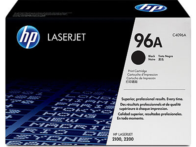 Консумативи Оригинален тонер HP 96A Black LaserJet