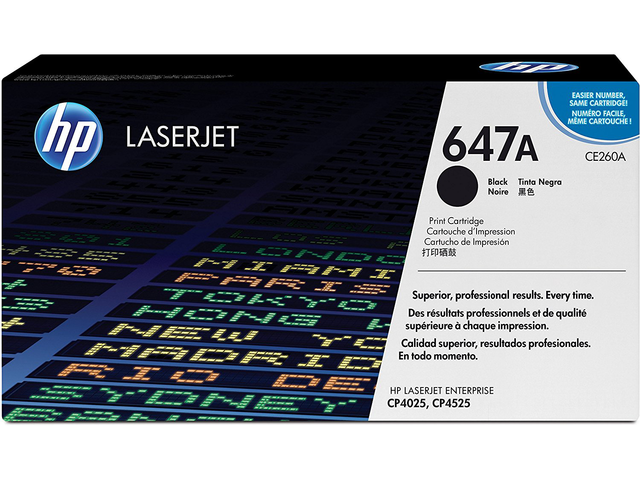 Консумативи Оригинален тонер HP 647A Black LaserJet