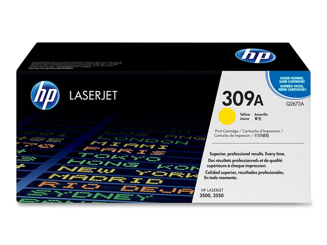 Консумативи Оригинален тонер HP 309A Yellow LaserJet