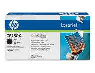 Консумативи Оригинален консуматив HP Color LaserJet CE250X Black Print Cartridge